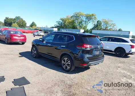 2020 Nissan Rogue Sv Intelligent Awd из США, поврежденный, VIN JN8AT2MV6LW141061